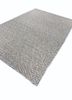 abrash blue wool and viscose flat weaves Rug - FoldShot abrash blue wool and viscose flat weaves Rug - FoldShot