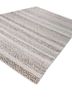 abrash blue wool and viscose flat weaves Rug - FoldShot abrash blue wool and viscose flat weaves Rug - FoldShot