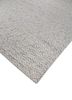 abrash blue wool and viscose flat weaves Rug - FoldShot