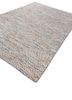 abrash blue wool and viscose flat weaves Rug - FoldShot