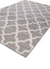indusbar grey and black wool and viscose flat weaves Rug - FoldShot indusbar grey and black wool and viscose flat weaves Rug - FoldShot