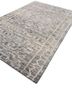 bedouin blue wool and viscose flat weaves Rug - FoldShot bedouin blue wool and viscose flat weaves Rug - FoldShot