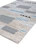 bedouin grey and black wool and viscose flat weaves Rug - FoldShot bedouin grey and black wool and viscose flat weaves Rug - FoldShot