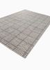 abrash grey and black wool and viscose flat weaves Rug - FoldShot
