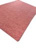 abrash red and orange wool and viscose flat weaves Rug - FoldShot abrash red and orange wool and viscose flat weaves Rug - FoldShot