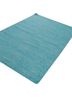 abrash blue wool and viscose flat weaves Rug - FoldShot abrash blue wool and viscose flat weaves Rug - FoldShot