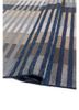 checkers blue wool and viscose flat weaves Rug - FoldShot checkers blue wool and viscose flat weaves Rug - FoldShot