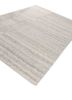 abrash beige and brown wool and viscose flat weaves Rug - FoldShot