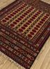 kiaan red and orange wool hand knotted Rug - FoldShot