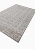 azalea grey and black bamboo silk hand knotted Rug - FoldShot azalea grey and black bamboo silk hand knotted Rug - FoldShot