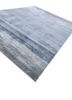 azalea blue wool and bamboo silk hand knotted Rug - FoldShot azalea blue wool and bamboo silk hand knotted Rug - FoldShot