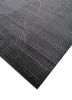 clan grey and black wool and bamboo silk hand knotted Rug - FoldShot clan grey and black wool and bamboo silk hand knotted Rug - FoldShot
