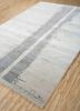 manifest ivory wool and bamboo silk hand knotted Rug - FoldShot manifest ivory wool and bamboo silk hand knotted Rug - FoldShot