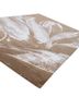 pansy beige and brown wool and bamboo silk hand knotted Rug - FoldShot pansy beige and brown wool and bamboo silk hand knotted Rug - FoldShot