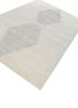 zuri ivory wool and bamboo silk hand knotted Rug - FoldShot zuri ivory wool and bamboo silk hand knotted Rug - FoldShot