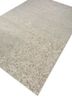 azalea ivory wool and bamboo silk hand knotted Rug - FoldShot