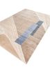 azalea beige and brown wool and bamboo silk hand knotted Rug - FoldShot azalea beige and brown wool and bamboo silk hand knotted Rug - FoldShot