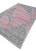 blythe pink and purple wool hand knotted Rug - FoldShot blythe pink and purple wool hand knotted Rug - FoldShot
