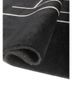 sthir grey and black wool hand knotted Rug - FoldShot sthir grey and black wool hand knotted Rug - FoldShot