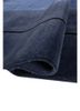 sthir blue wool hand knotted Rug - FoldShot sthir blue wool hand knotted Rug - FoldShot