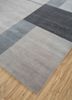 sthir grey and black wool hand knotted Rug - FoldShot sthir grey and black wool hand knotted Rug - FoldShot