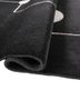 sthir grey and black wool hand knotted Rug - FoldShot sthir grey and black wool hand knotted Rug - FoldShot