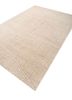 manifest beige and brown wool hand knotted Rug - FoldShot