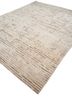 manifest blue wool hand knotted Rug - FoldShot