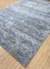 uvenuti blue wool hand knotted Rug - FoldShot