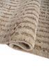 uvenuti ivory wool hand knotted Rug - FoldShot uvenuti ivory wool hand knotted Rug - FoldShot