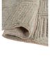 blythe beige and brown acrylic hand knotted Rug - FoldShot blythe beige and brown acrylic hand knotted Rug - FoldShot