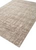 uvenuti beige and brown wool and bamboo silk hand knotted Rug - FoldShot uvenuti beige and brown wool and bamboo silk hand knotted Rug - FoldShot