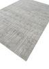 uvenuti blue wool and bamboo silk hand knotted Rug - FoldShot