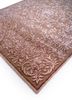 aurora beige and brown wool and bamboo silk hand knotted Rug - FoldShot