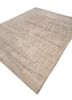 viscaya grey and black wool and bamboo silk hand knotted Rug - FoldShot
