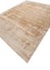entropy ivory afghan wool and bamboo silk hand knotted Rug - FoldShot entropy ivory afghan wool and bamboo silk hand knotted Rug - FoldShot