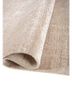 entropy ivory wool and bamboo silk hand knotted Rug - FoldShot