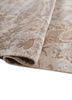 aprezo ivory wool and bamboo silk hand knotted Rug - FoldShot aprezo ivory wool and bamboo silk hand knotted Rug - FoldShot