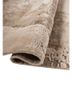 entropy beige and brown wool and bamboo silk hand knotted Rug - FoldShot entropy beige and brown wool and bamboo silk hand knotted Rug - FoldShot