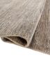 blythe beige and brown afghan wool and jute hand knotted Rug - FoldShot