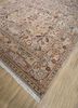 viscaya beige and brown afghan wool hand knotted Rug - FoldShot