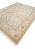 viscaya ivory afghan wool hand knotted Rug - FoldShot viscaya ivory afghan wool hand knotted Rug - FoldShot