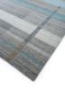 blythe blue wool hand knotted Rug - FoldShot