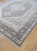 thyme grey and black wool hand knotted Rug - FoldShot thyme grey and black wool hand knotted Rug - FoldShot