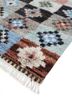 zuri ivory afghan wool hand knotted Rug - FoldShot zuri ivory afghan wool hand knotted Rug - FoldShot