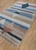 zuri beige and brown afghan wool hand knotted Rug - FoldShot zuri beige and brown afghan wool hand knotted Rug - FoldShot