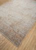 erbe blue wool hand knotted Rug - FoldShot
