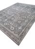 erbe blue wool hand knotted Rug - FoldShot