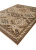 erbe gold wool hand knotted Rug - FoldShot