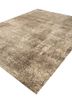 uvenuti beige and brown wool hand knotted Rug - FoldShot uvenuti beige and brown wool hand knotted Rug - FoldShot